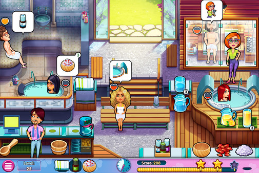 Screenshot z Sally's Salon: Kiss & Make-Up