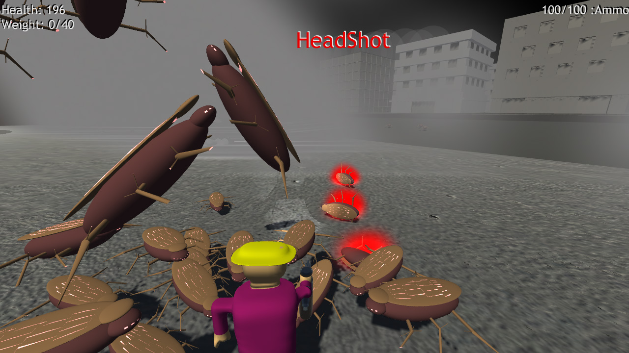 '1st Core: The Zombie Killing Cyborg' screenshot #2