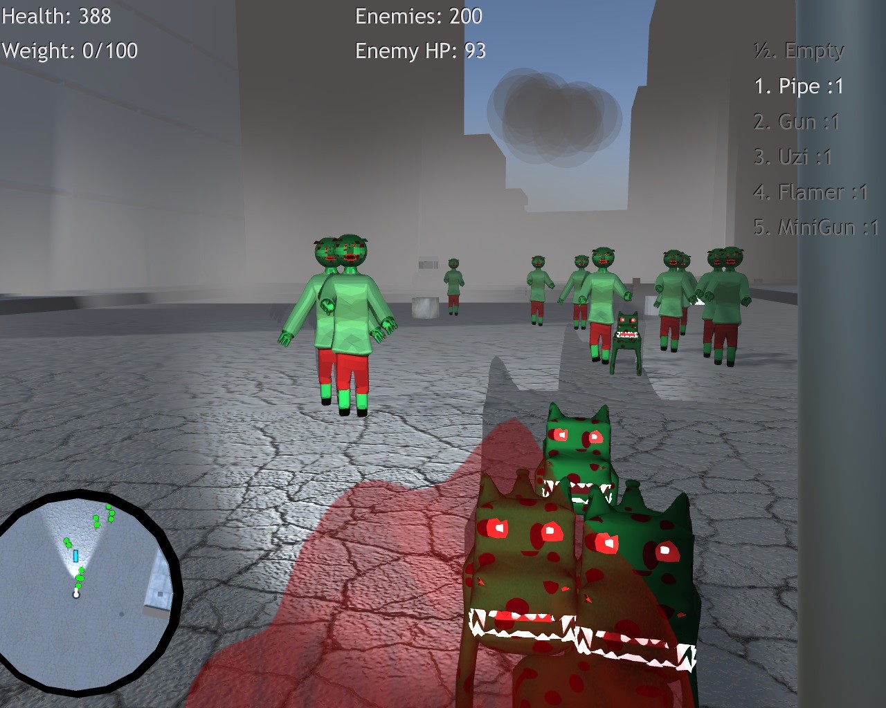 screenshot of '1st Core: The Zombie Killing Cyborg' 12