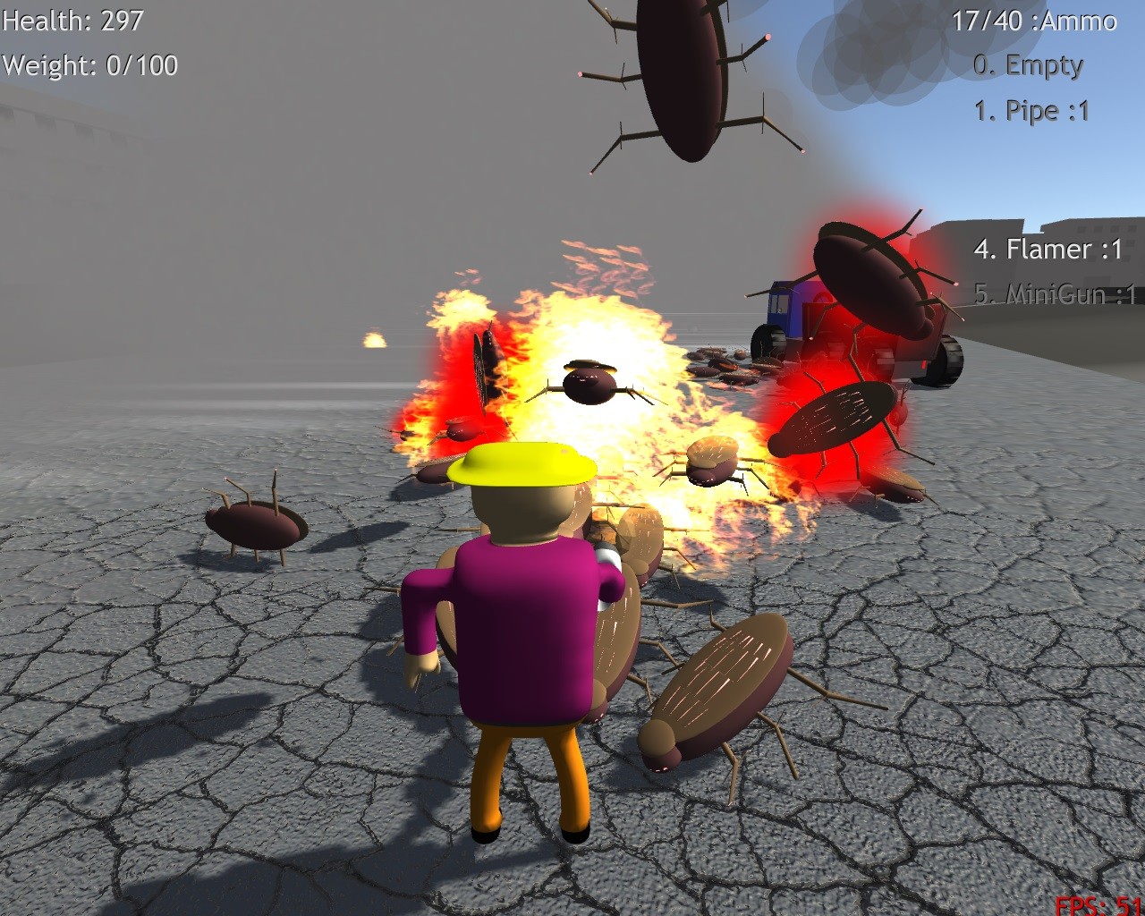 '1st Core: The Zombie Killing Cyborg' screenshot #3