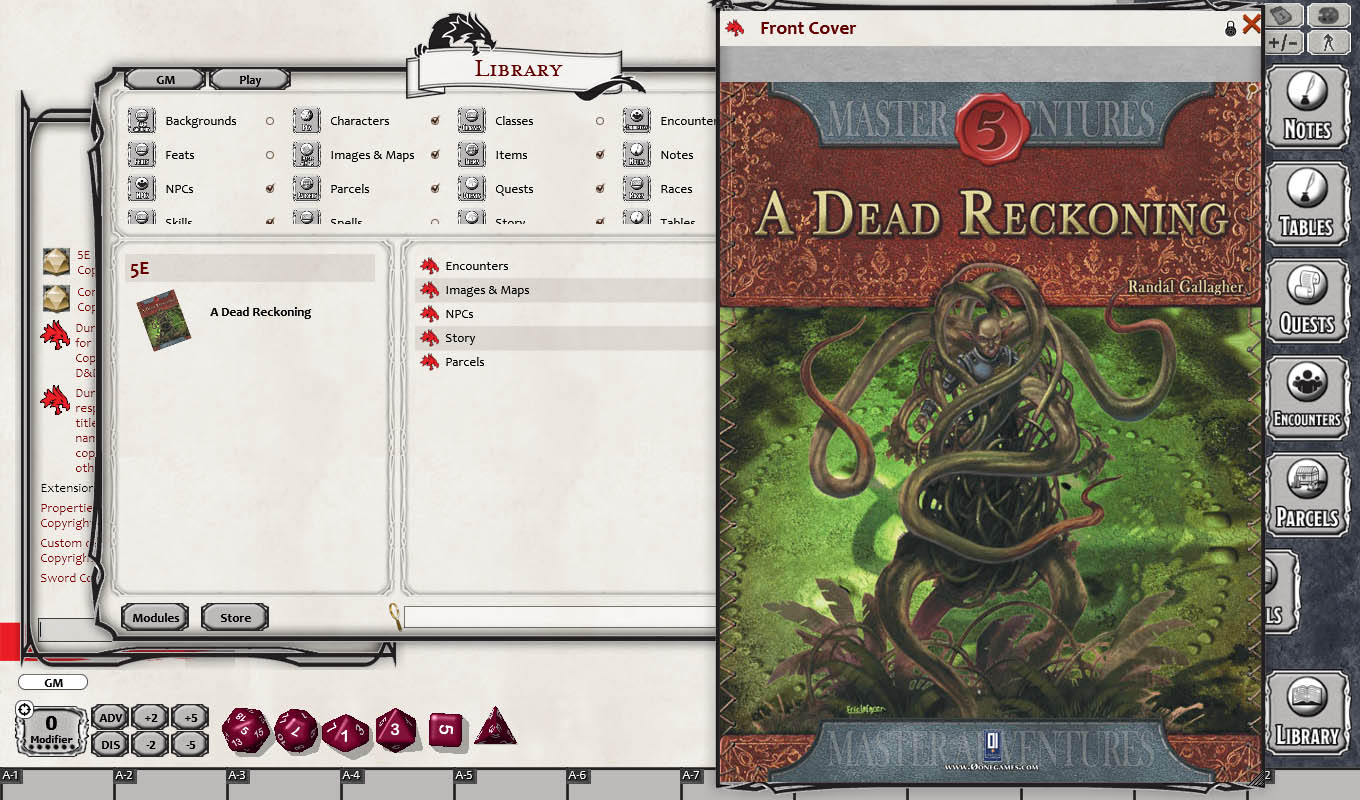 Fantasy Grounds - A Dead Reckoning (5E) Featured Screenshot #1