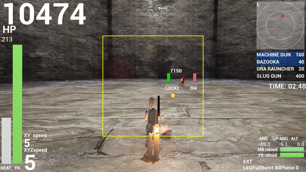 Screenshot z 魔装術師アカネ ⁄ Magic MechSuit Akane Screenshot z 魔装術師アカネ ⁄ Magic MechSuit Akane