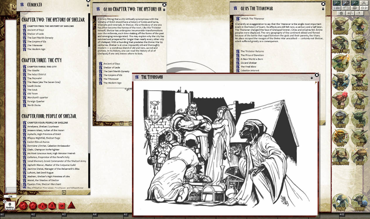 Fantasy Grounds - Shelzar City of Sin (PFRPG) screenshot 3