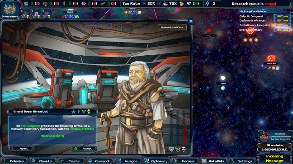 Screenshot z Astra Exodus