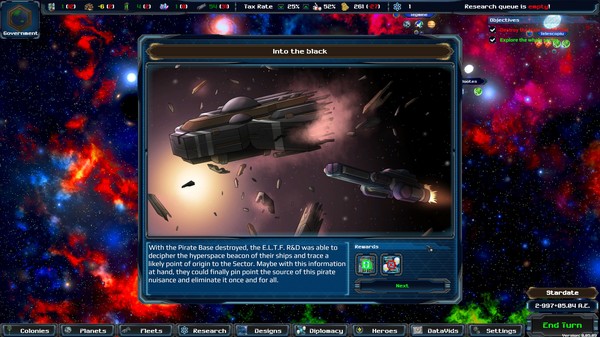 Screenshot z Astra Exodus