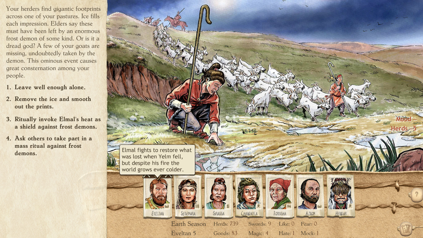 screenshot of Six Ages: Ride Like the Wind 1