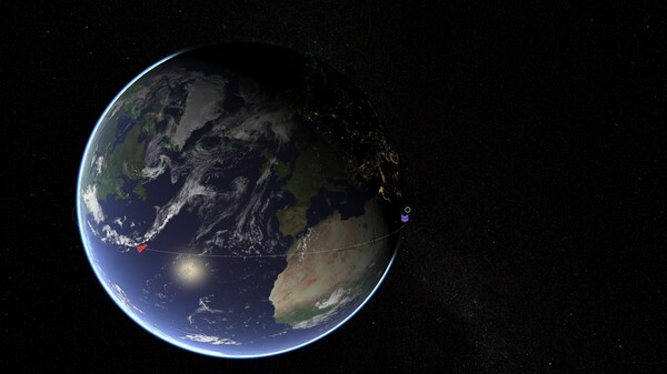 Screenshot of Reentry - A Space Flight Simulator