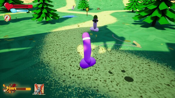 Screenshot z Foreskin Fury Screenshot z Foreskin Fury