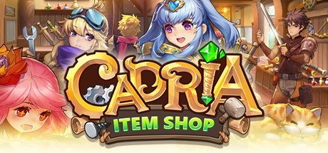 Steam header art for Cadria Item Shop