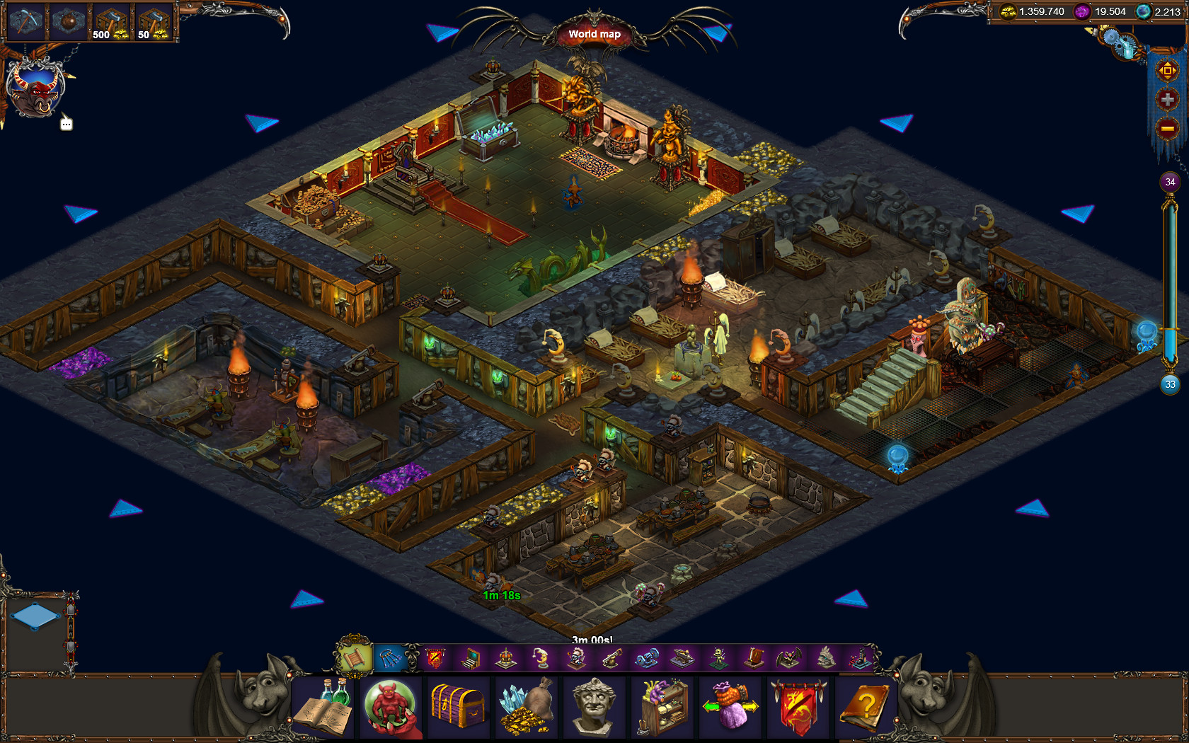 Little Imps: A Dungeon Builder screenshot #4