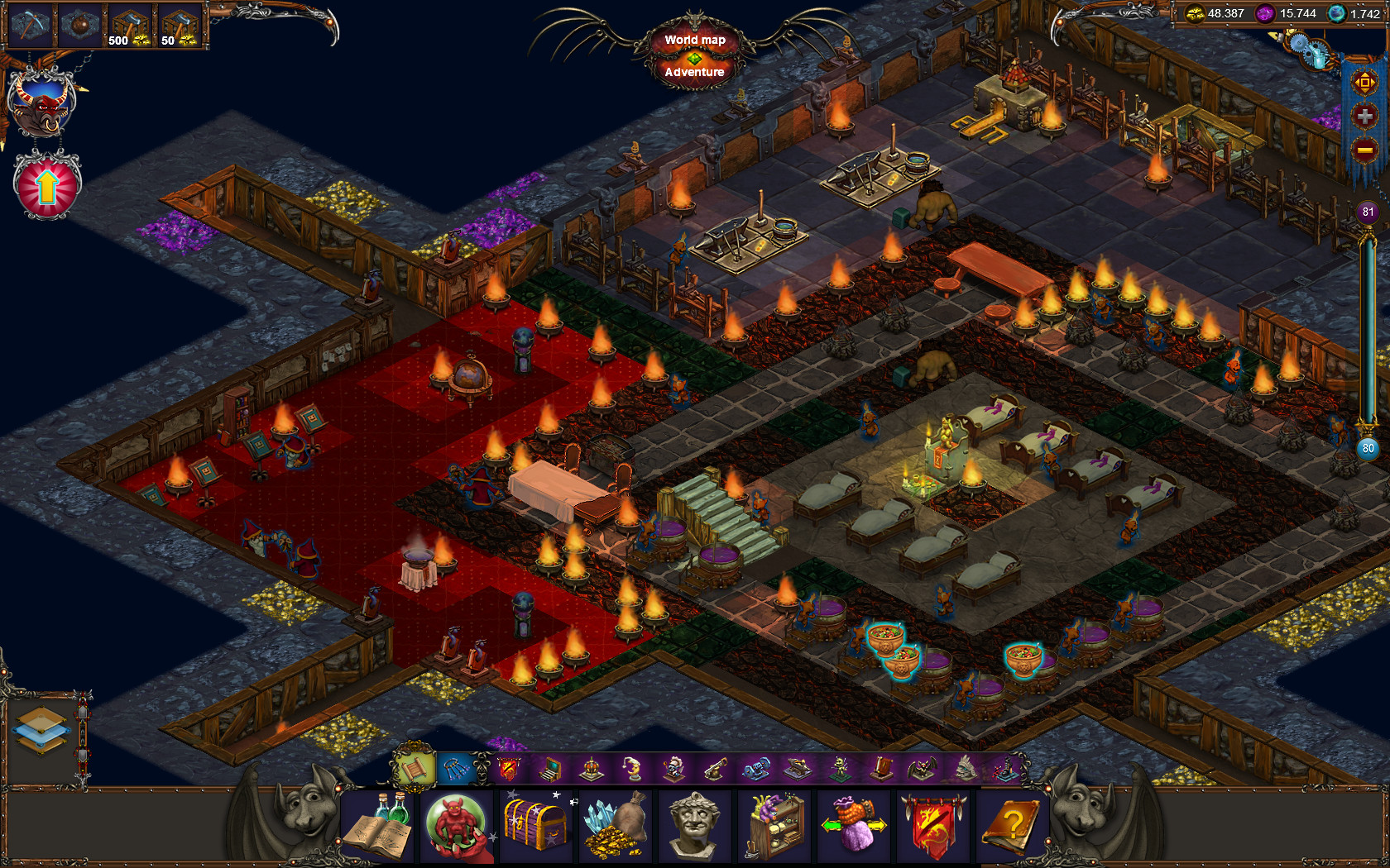 Little Imps: A Dungeon Builder screenshot #5