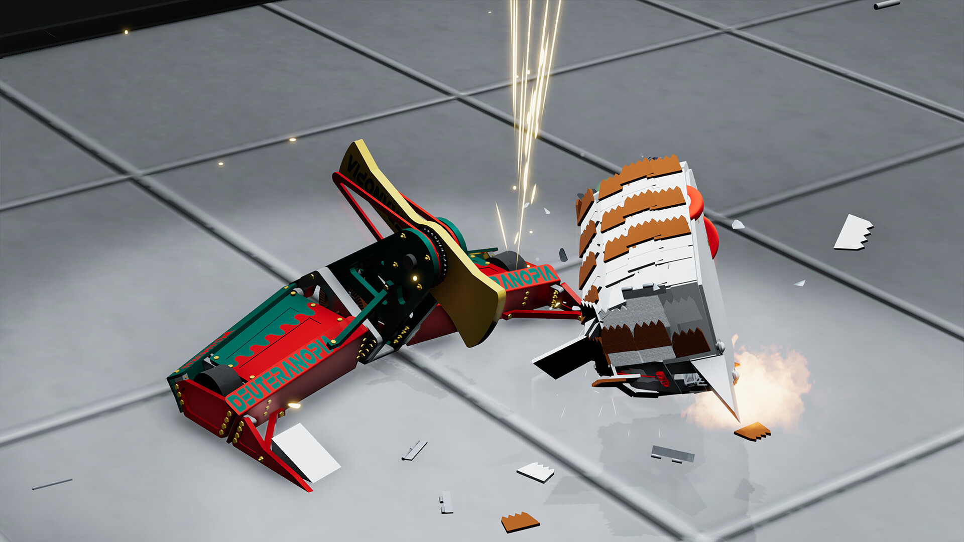 #1. Robot Rumble 2 (Steam) 由: Nerd Island Studios, LLC