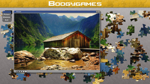 Cabins: Jigsaw Puzzles.