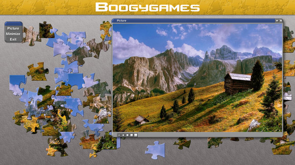 Cabins: Jigsaw Puzzles.