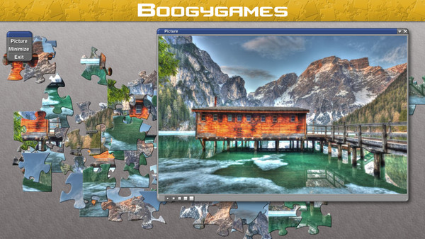 Cabins: Jigsaw Puzzles.