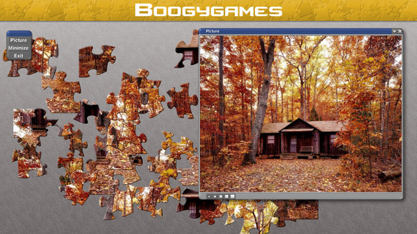 Cabins: Jigsaw Puzzles.