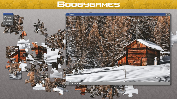 Cabins: Jigsaw Puzzles.