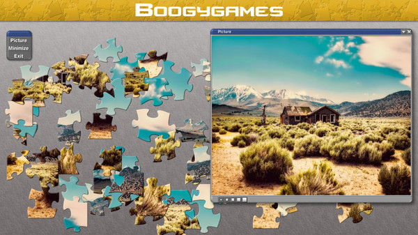 Cabins: Jigsaw Puzzles.