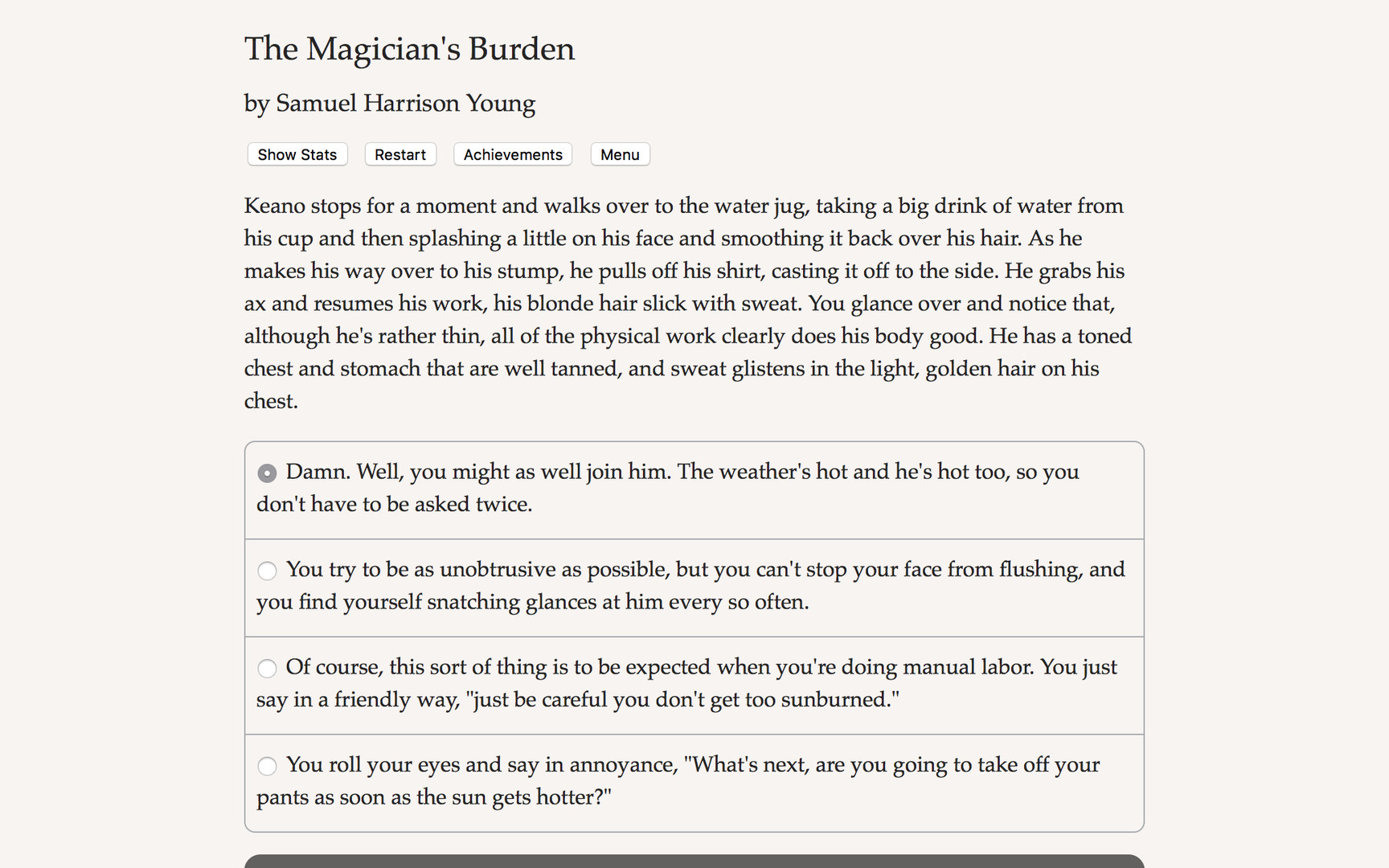 The Magician's Burden screenshot #1