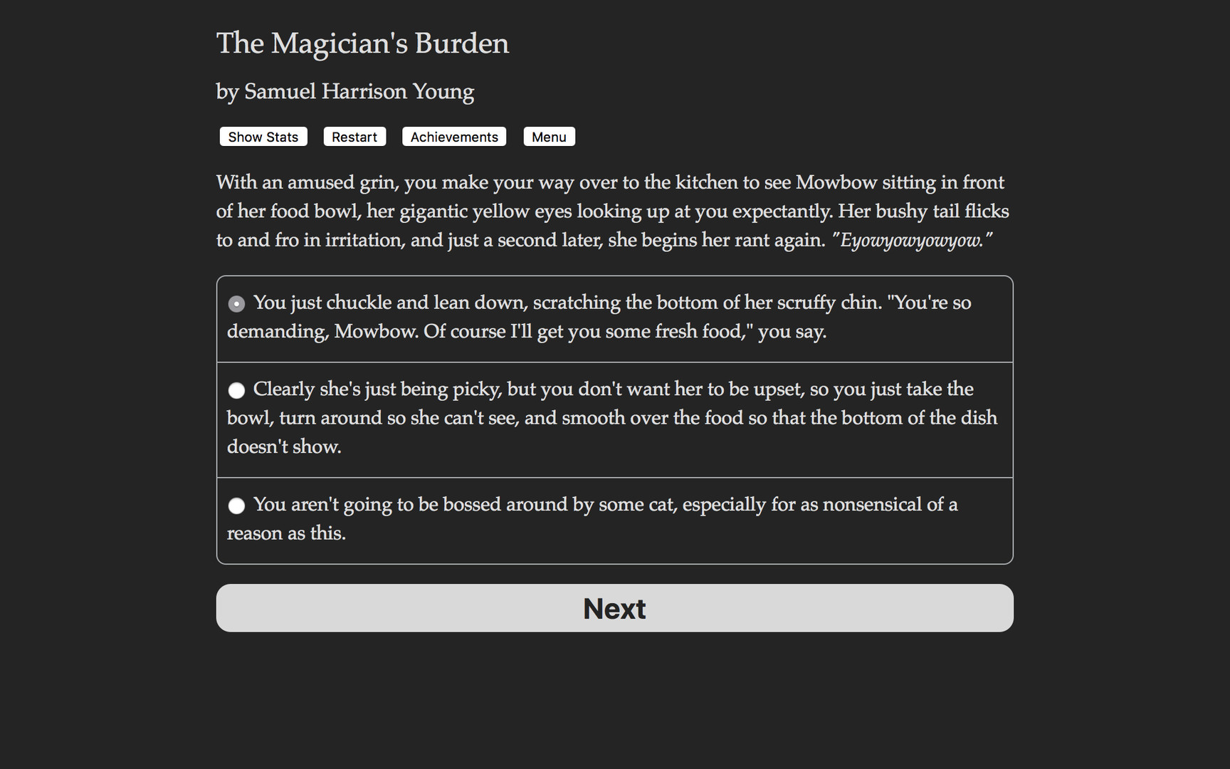 The Magician's Burden screenshot #2