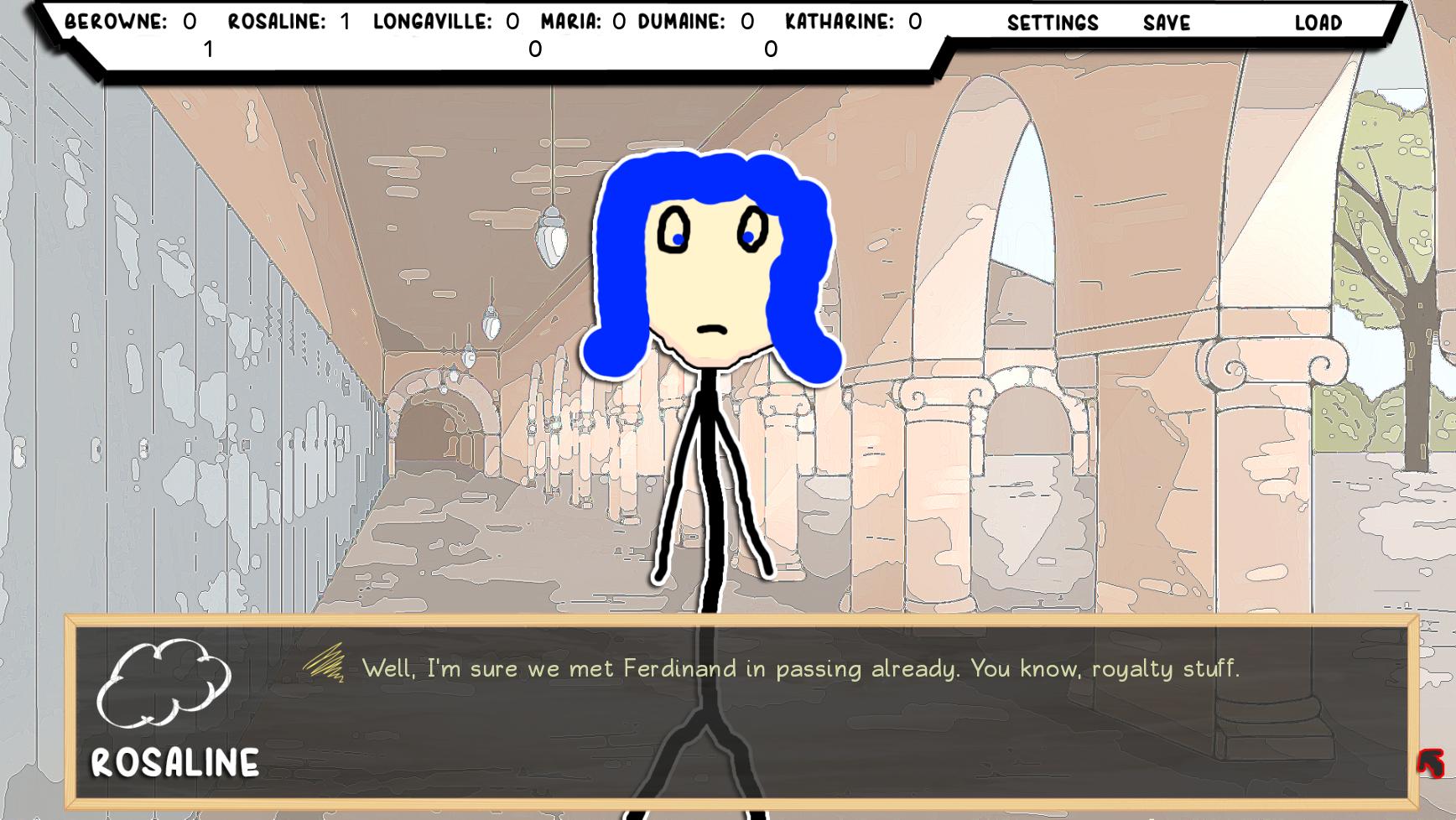 Paper Shakespeare: Loves Labor(s) Lost: Charity Scene Pack Featured Screenshot #1