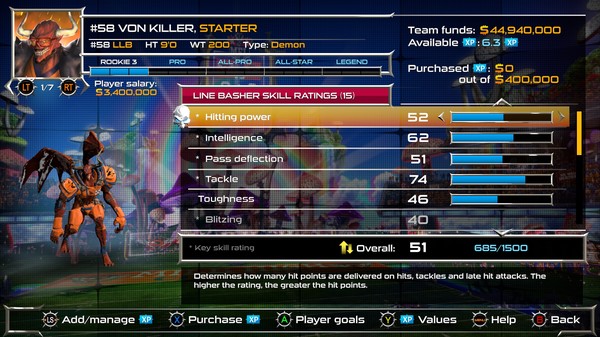 Mutant Football League - Dynasty