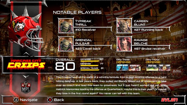 Mutant Football League - Werewolf Rampage Pack