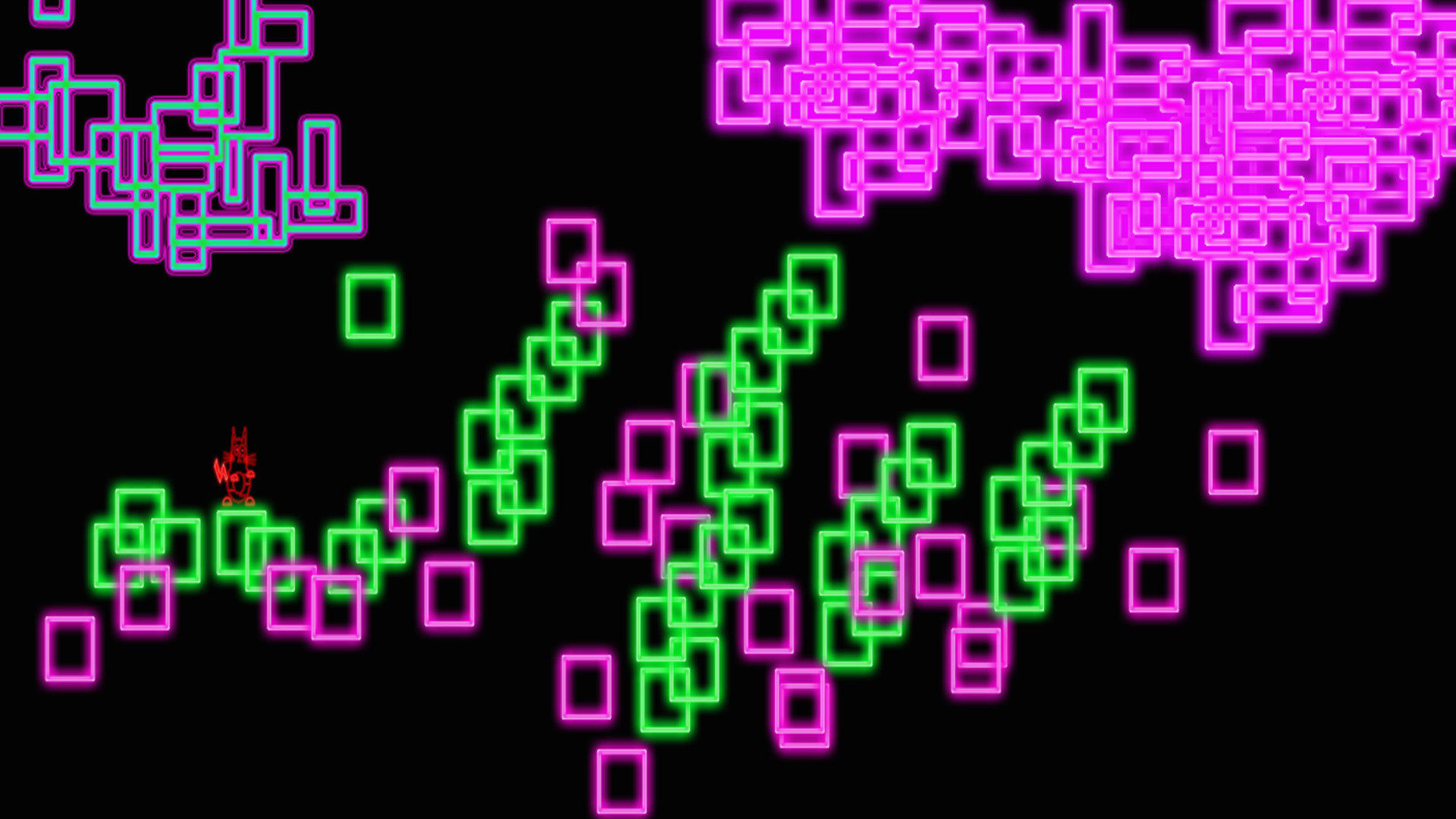 Neon Cat Tickler Featured Screenshot #1