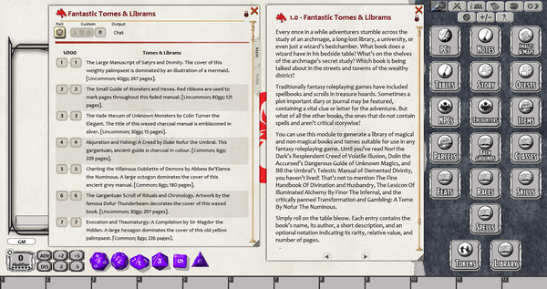 Fantasy Grounds - En5ider: Fantastic Tomes & Librams (5E)