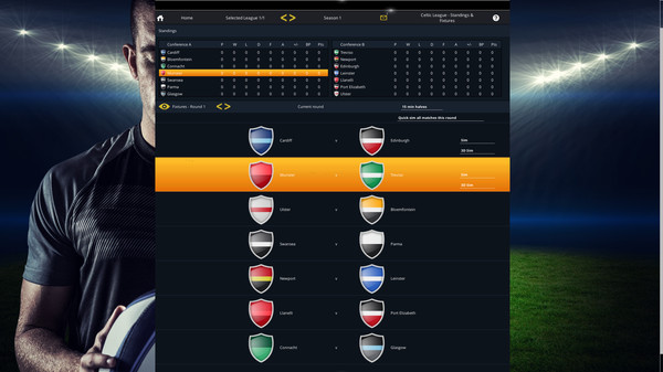 National Rugby Manager - European Rugby Pack