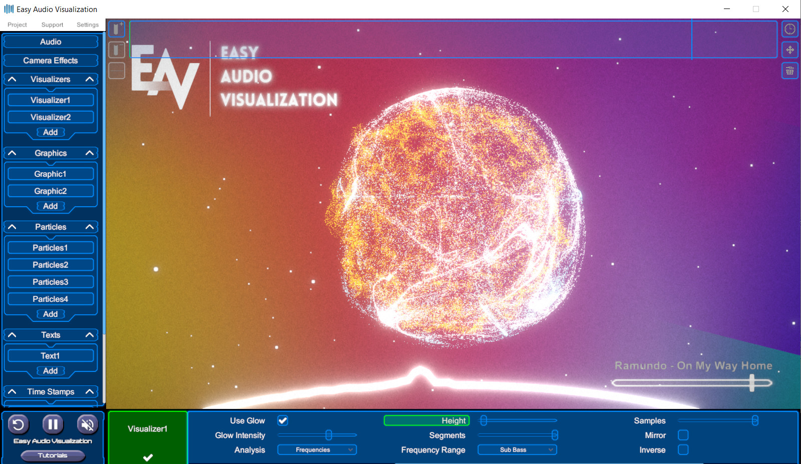 #3. Easy Audio Visualization (Steam) 由: Xaso Software