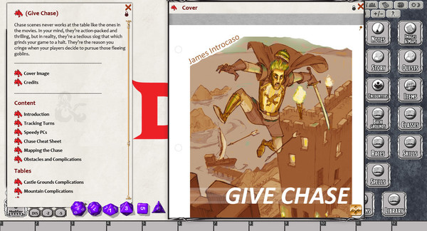 Fantasy Grounds - En5ider: Give Chase (5E)