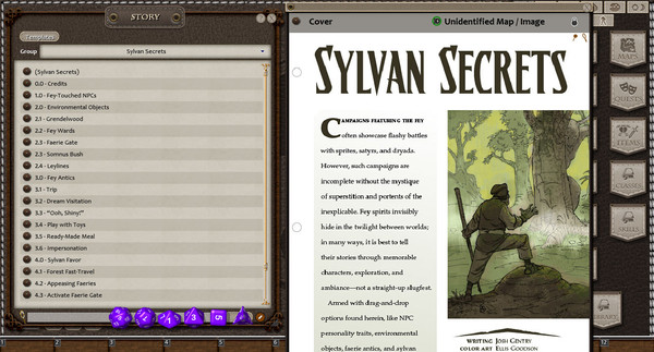 Fantasy Grounds - En5ider: Sylvan Secrets (5E)