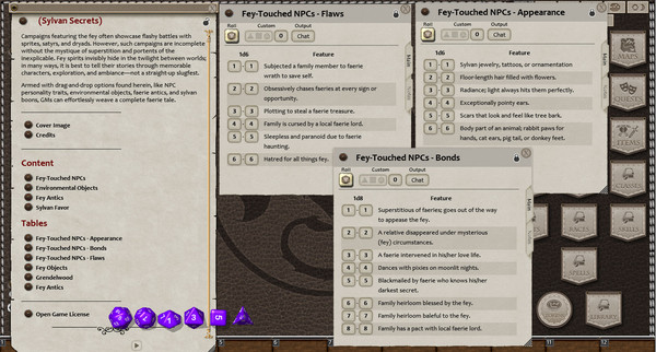 Fantasy Grounds - En5ider: Sylvan Secrets (5E)