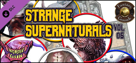 Fantasy Grounds - Strange Supernaturals, Volume 6 (Token Pack)