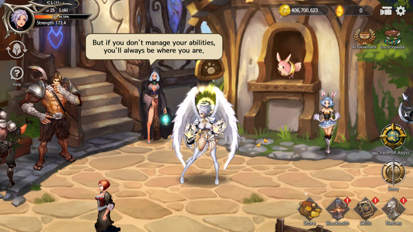 Screenshot z Dragon Spear