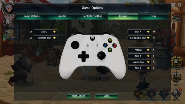 Screenshot z Dragon Spear