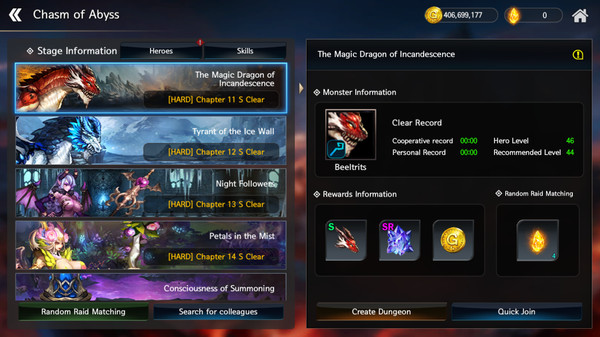 Screenshot z Dragon Spear