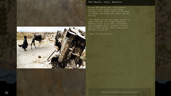 Screenshot z Burden of Command