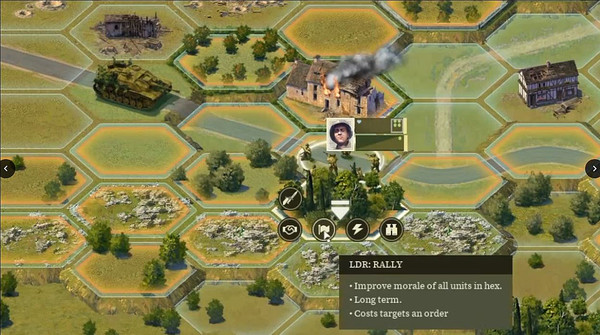 Screenshot z Burden of Command