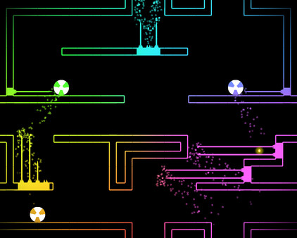 Neon Force Pushers - Summer Celebration screenshot 3
