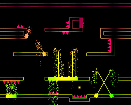 Neon Force Pushers - Summer Celebration screenshot 1