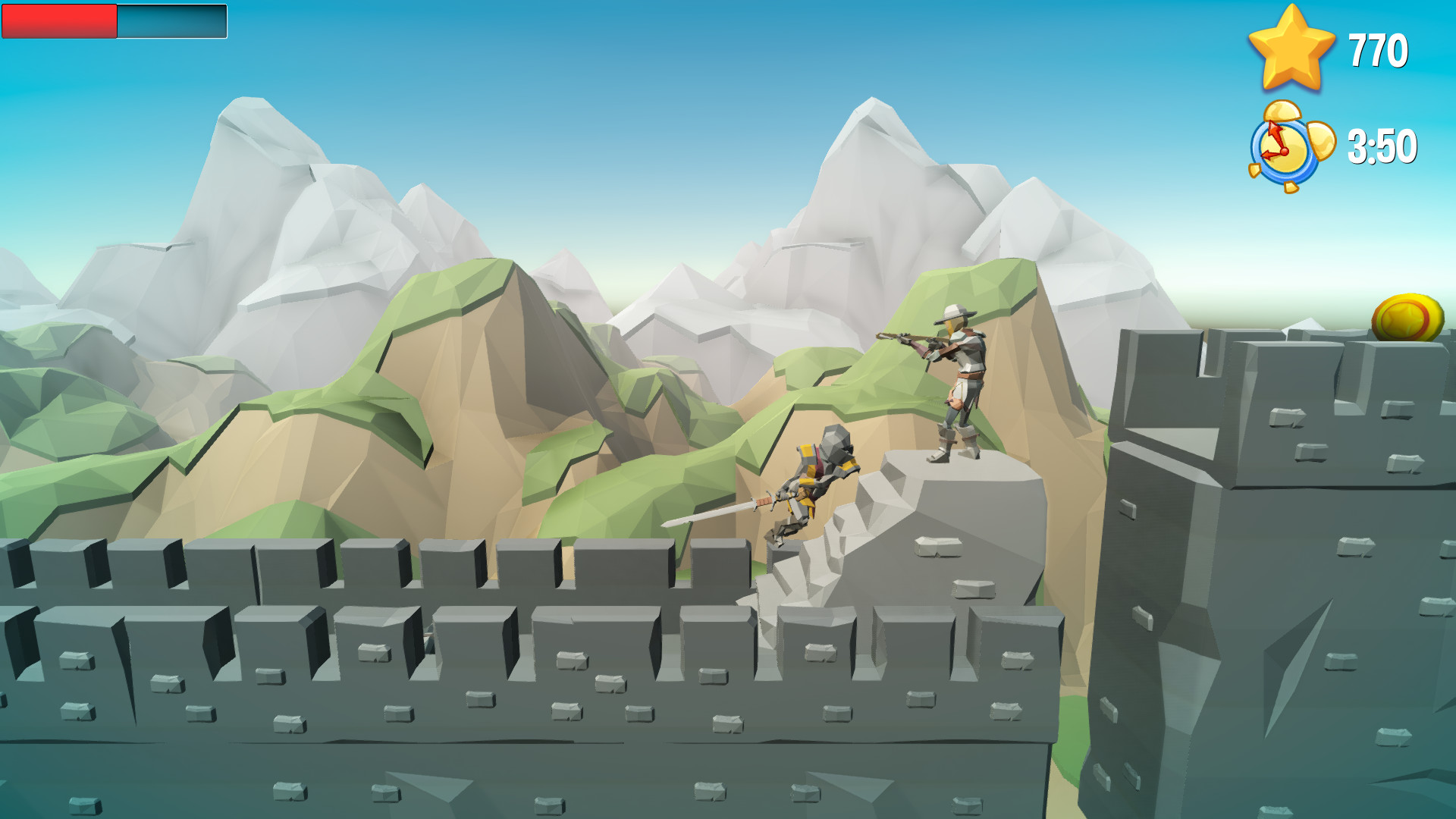 #2. Ritter (Steam) 由: CasGames