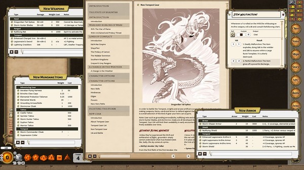 Fantasy Grounds - Shaintar: Thundering Skies (Savage Worlds)