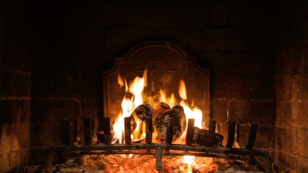 2 Hour Fireplace Relaxing Ambient Video for Sleep and Meditation
