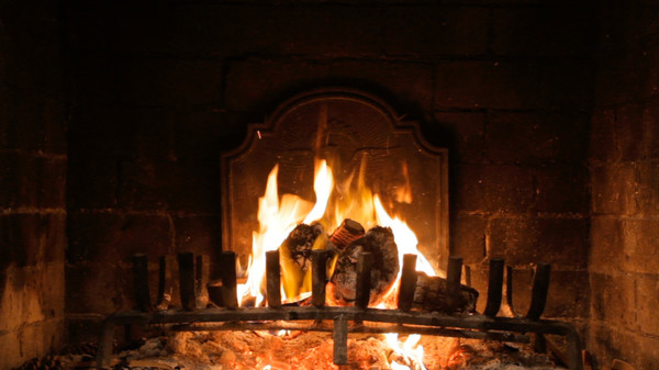 2 Hour Fireplace Relaxing Ambient Video for Sleep and Meditation