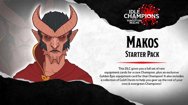 Idle Champions - Makos Starter Pack