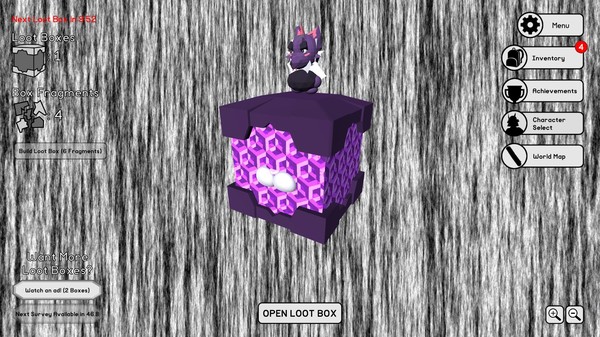 Screenshot z Loot Box Simulator Screenshot z Loot Box Simulator