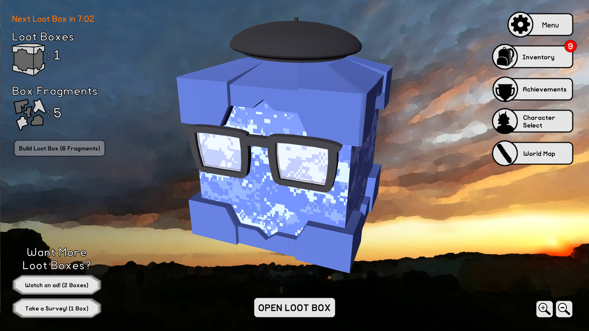 #1. Loot Box Simulator (Steam) 由: Clickbait Studios