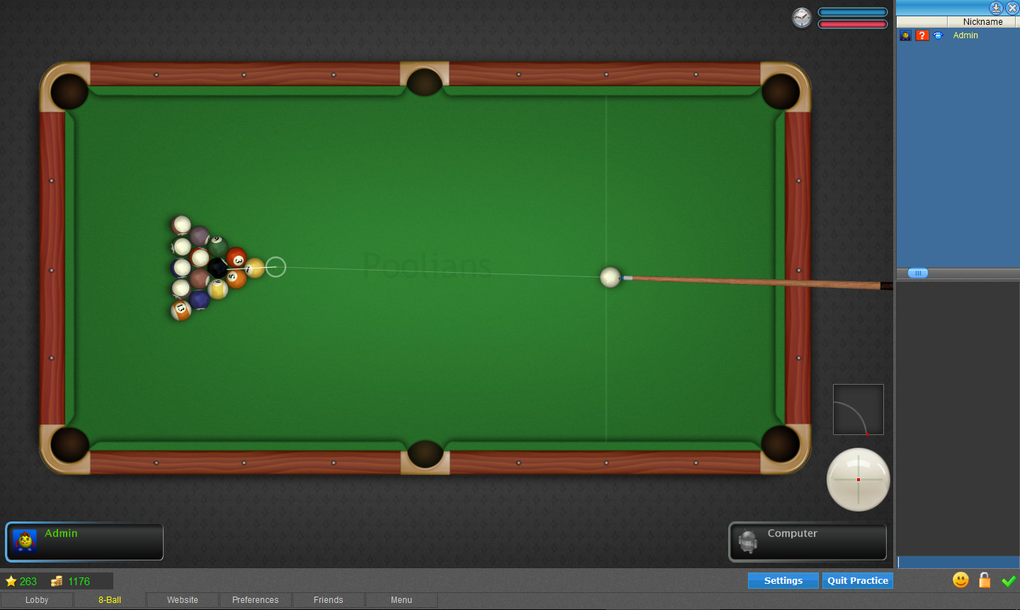 How to play Pool 2D - Poolians on your Mac with CloudDeck